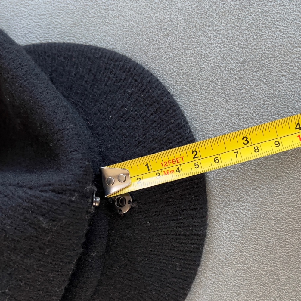 Polo Ralph Lauren Men Black Wool Flat Cap - Picture 10 of 12